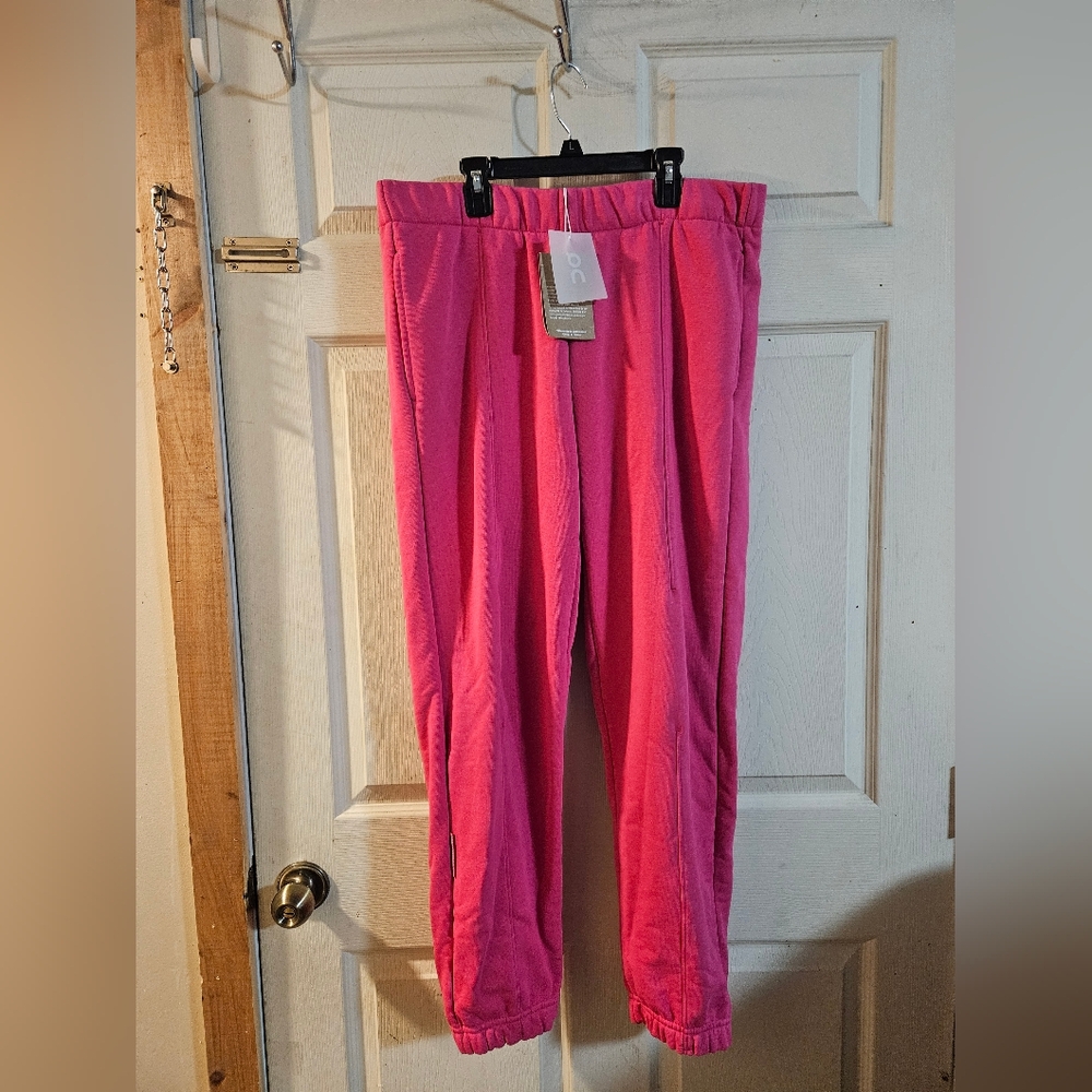 On Running Pink Track Pants